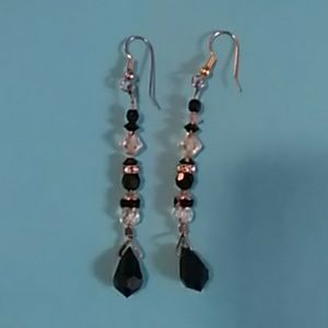 Crystal Earrings Vintage